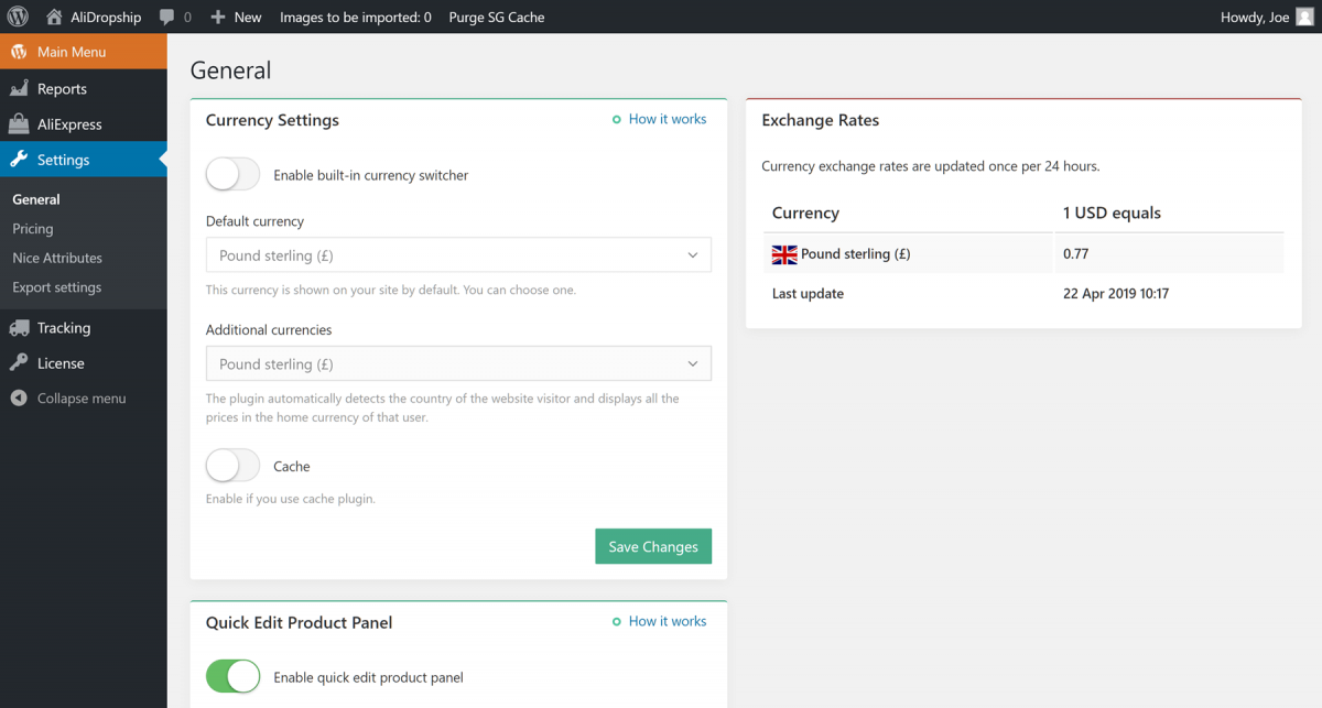 alidropship chrome extension