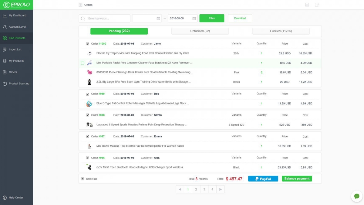 eprolo without shopify