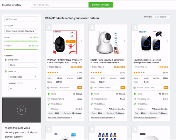 salehoo drop shipping