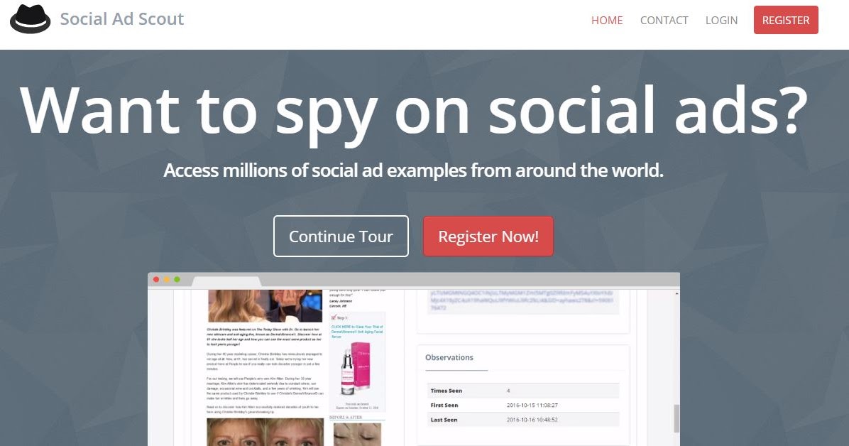 social ad scout pricing