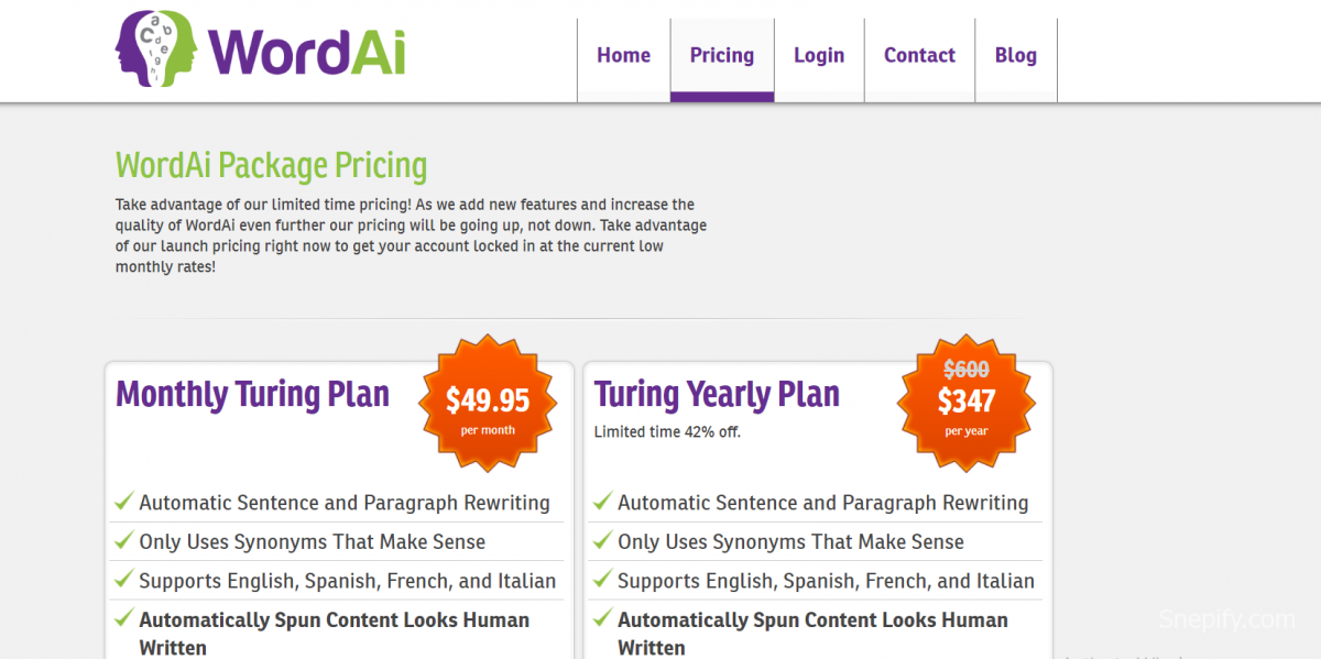 wordai turing spinner